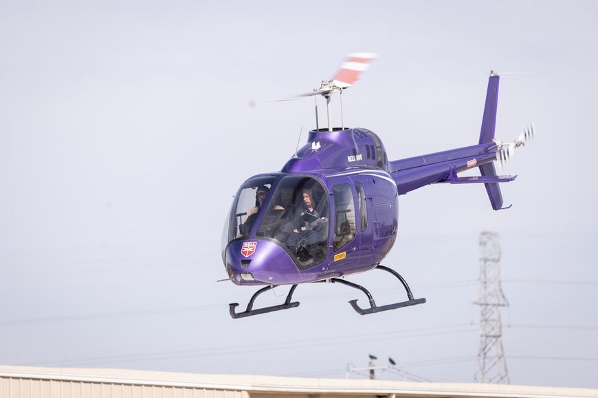 TEXTRON: BELL 505 BECOMES WORLD’S FIRST SINGLE ENGINE HELICOPTER TO FLY USING 100% SAF 